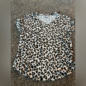 Old Navy cheetah shirt